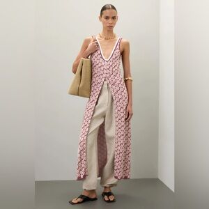Rabanne Monogram Maxi Dress
